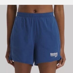 Reebok Women's Uniform Blue Athletic Shorts